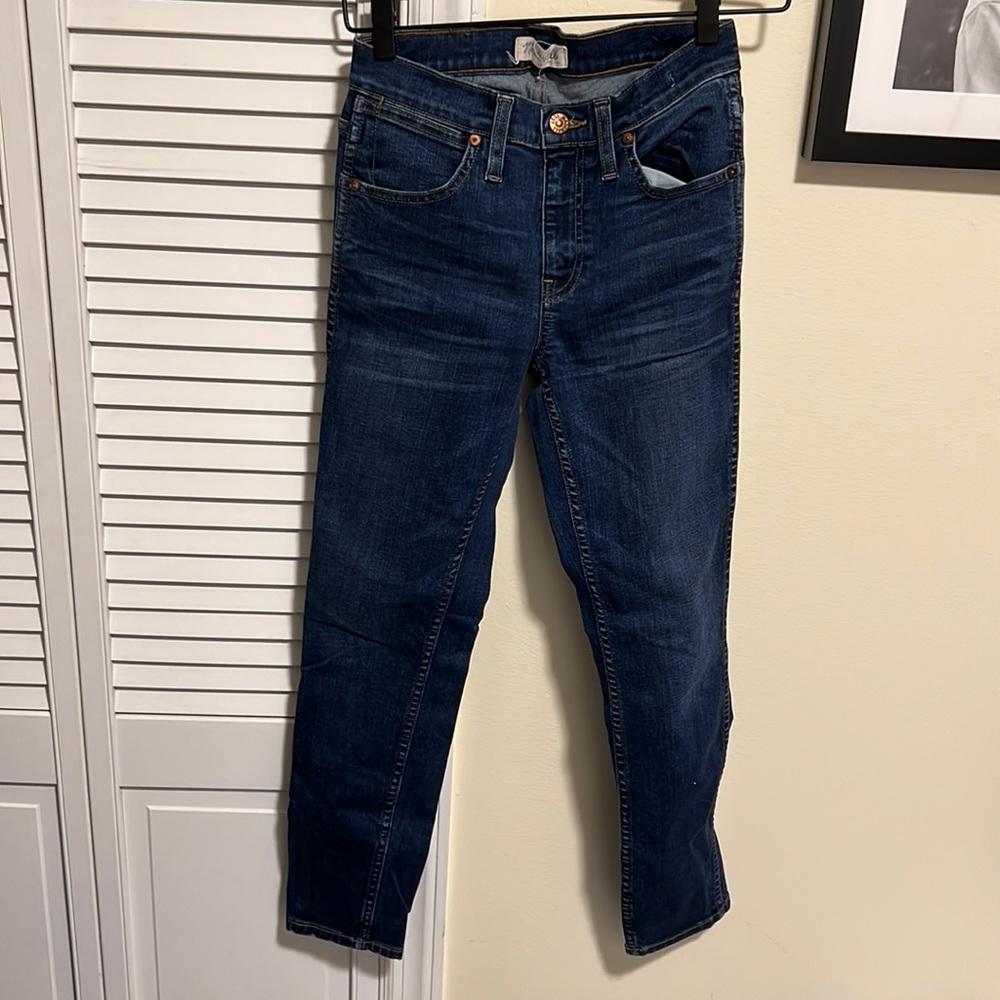 Madewell 9” High Riser Skinny Skinny Crop